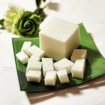 Mýdlo Mýdlová hmota s bambuckým máslem - 0,5 kg | Mýdlový základ | Mýdlová báze | Základ na mýdlo | Glycerinová mýdlová hmota | Hmota na výrobu mýdla