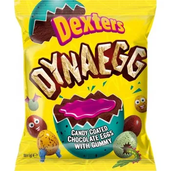 Bonbon Dexters DYNAEGG barevné dražé 80 g
