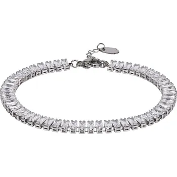 Náramek Free Style Tenisový náramek z chirurgické oceli se zirkony MBSS223 Délka náramku: 18+2cm