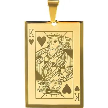 Přívěsek IZMAEL Přívěsek na řetízek Card Zlatá KP28569