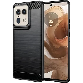 Pouzdro na mobilní telefon Techsuit Pouzdro Carbon Shield pro Motorola Edge 50 Ultra 4
