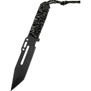 Kuchyňský nůž IZMAEL Outdoorový nůž GR 27823 Černá 11.5 cm