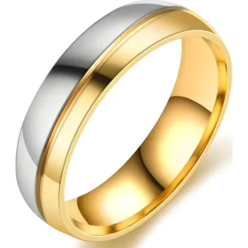 Prsten IZMAEL Pánský prsten HO 32466 Zlatá/Stříbrná KP32466 55mm KP32466