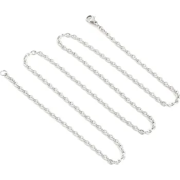 Řetízek IZMAEL Řetízek TA 34608 Stříbrná/80cm/2,4mm KP34608