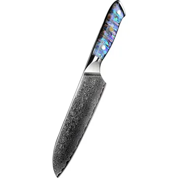 IZMAEL Damaškový kuchyňský nůž IČ 21792 Santoku 17.5 cm