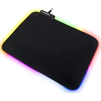 Podložka pod myš Podsvícená herní podložka pod myš Černá