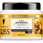 Schwarzkopf Gliss 4 v 1 vyživující maska pro zlepšení pevnosti vlasů 400 ml