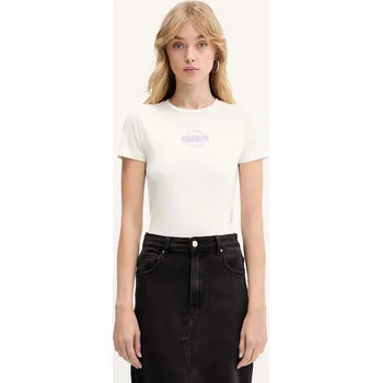 Pánské tričko Bavlněné tričko Guess Jeans W5BI47.KCTX1 béžová 01A, vel. L