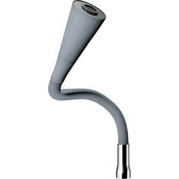 Vodovodní baterie Flexibilní šedá výtoková trubice ke kuchyňské baterii, dvoufunkční, šroubovací