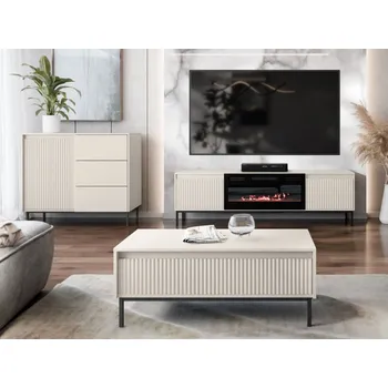 Obývací stěna Nábytek do obývacího pokoje Samker IV, Barva: kašmír MIRJAN 5903211430718