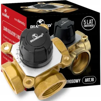 Instalatérský materiál SMĚŠOVACÍ TŘÍCESTNÝ REGULAČNÍ VENTIL 2'' DN-50