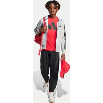 Pánské tričko adidas T-Shirt Essentials JC9664 Červená Regular Fit 11_12Y