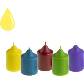Svíčka Tekutá barva na svíčky - žlutá 10ml