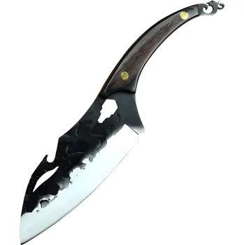 IZMAEL Kuchyňský sekáček IB 25840 Hnědá/Černá 17 cm