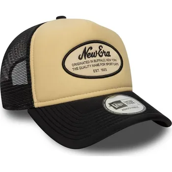 Módní doplněk kšiltovka NEW ERA 940 Af trucker oval foam patch BLKWHI one size One Size