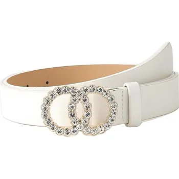 Opasek Opasek Zircon Circles Bílá