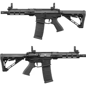 Airsoftová zbraň Lancer Tactical Airsoftová zbraň LT-42 Predator ETU Aster Bluetooth 8.25" M-lok (Gen.4) - černá