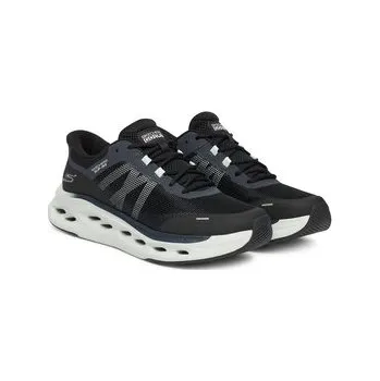Pánské tenisky Běžecké boty Skechers Max Cushioning Glide-Step 220422 BKGY Černá 42