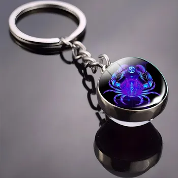 IZMAEL Klíčenka Znamení Rak Modrá