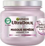 Garnier Ultra Doux - Vyhlazující maska pro hebkost a lesk 340 ml