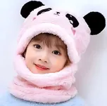 Dětská zimní kukla Medvídek Růžová