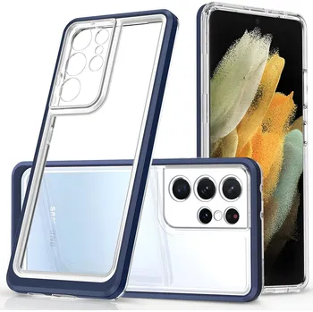 Pouzdro na mobilní telefon IZMAEL.eu Hybridní pouzdro 3 v 1 pro Samsung Galaxy S23 Ultra 5