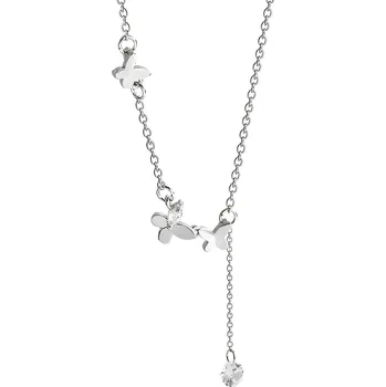 Náhrdelník IZMAEL Náhrdelník SC 20640 Stříbrná KP20640