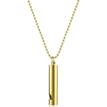 Náhrdelník IZMAEL Náhrdelník Píšťalka Zlatá KP21174