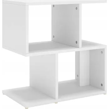 Noční stolek Noční stolek bílý 50x30x51,5 cm - moderní, prostorný