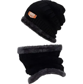 Čepice Dětská čepice a tunel Černá