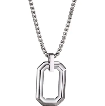 Náhrdelník IZMAEL Náhrdleník TI 34147 Stříbrná KP34147