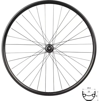 Zapletené kolo kolo přední FORCE XC DISC 584x23 TX505-CL 32d