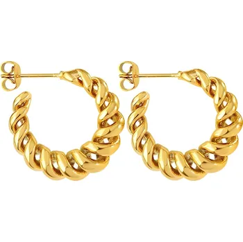 Náušnice IZMAEL Náušnice KA 28731 Zlatá KP28731