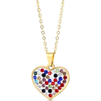 Náhrdelník IZMAEL Náhrdelník CH 20903 Zlatá/Multi KP20903