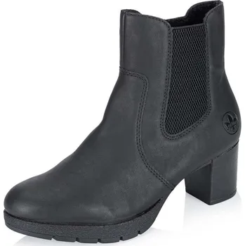 Dámské kozačky Dámská kotníková obuv RIEKER 77674-00 černá W5 37