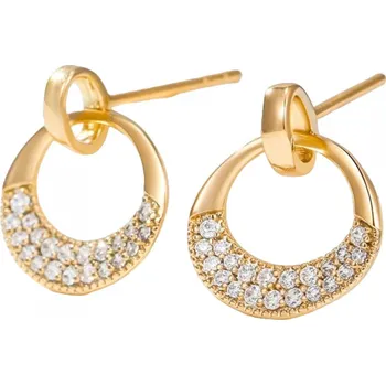 Náušnice IZMAEL Náušnice MA 21686 Zlatá KP21686