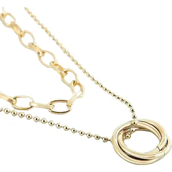 Náhrdelník IZMAEL Náhrdelník DA 15152 Zlatá KP15152