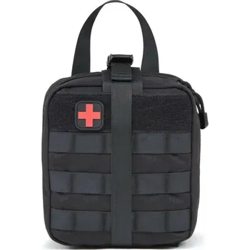 Lékárnička Lékárnička taktická kapsa MOLLE černá Rip-Away černá