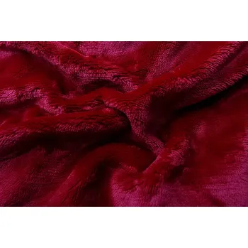 Prostěradlo Jahu prostěradlo mikroflanel vínová 90x200 cm