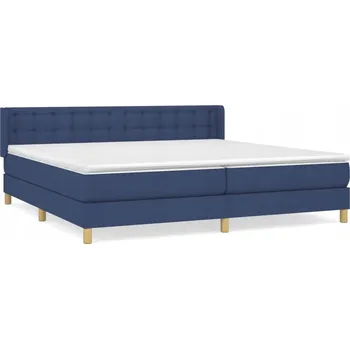 Postel Jednolůžková dřevěná postel 180x200 modrá