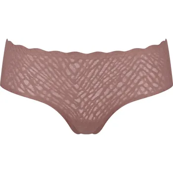 Kalhotky 714438 - Bokové kalhotky sloggi Zero Feel Bliss Hipster - pro ženy - vel. M - barva: růžová/žakár