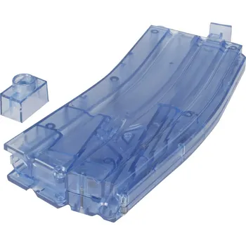 Sportovní střelba Imperator Tactical Ruční rychlo-dobíječka (plnička) ve tvaru zásobníku na 500 kuliček - modrá