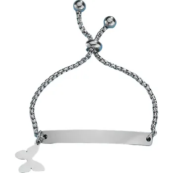 Náramek IZMAEL Náramek HA 20251 Stříbrná/Butterfly KP20251