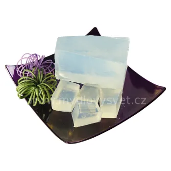 Mýdlo Mýdlová hmota Crystal NS (nerosící) - 0,5kg | Mýdlový základ | Mýdlová báze | Základ na mýdlo | Glycerinová mýdlová hmota | Hmota na výrobu mýdla