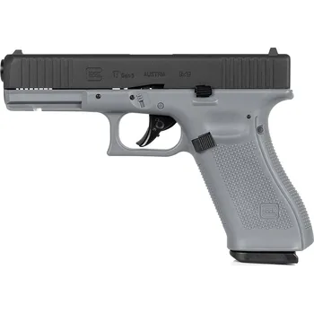 Airsoft UMAREX Airsoftová pistole Glock 17 Gen.5, kovový závěr, CO2, blowback - Tungsten Gray