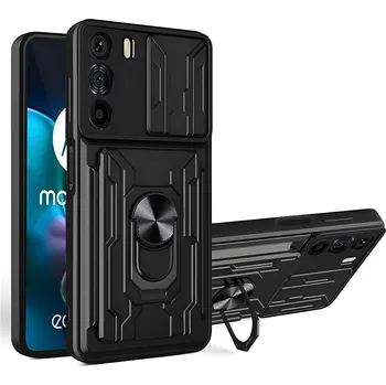 Pouzdro na mobilní telefon IZMAEL.eu Hybrid armor Camshield pro Motorola Moto G62 4