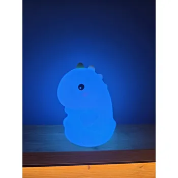 Dětské svítidlo Noční LED nabíjecí lampička dinosaur RGB
