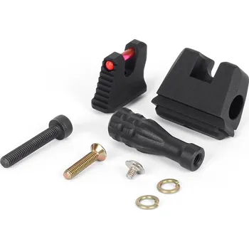 Sportovní střelba TTI AIRSOFT Zvýšený set mířidel s natahovací pákou pro GBB pistole Marui G série a TP22