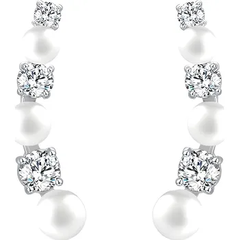 Náušnice IZMAEL Náušnice PE 2799 Stříbrná KP2799