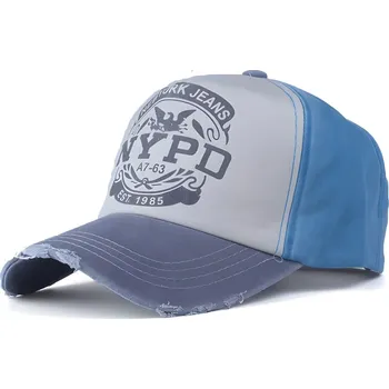 Kšiltovka Kšiltovka NYPD Modrá/Šedá